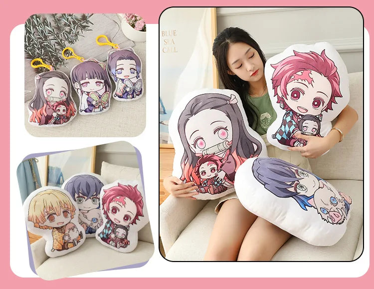 Demon Slayer Nezuko Kawaii Stuffed Plush Doll | Anime Gift