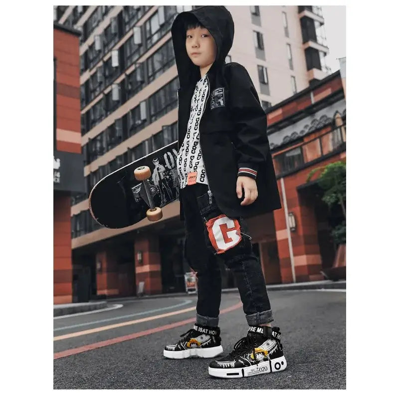 One Piece Luffy High Top Shoes Zoro Anime Sneakers
