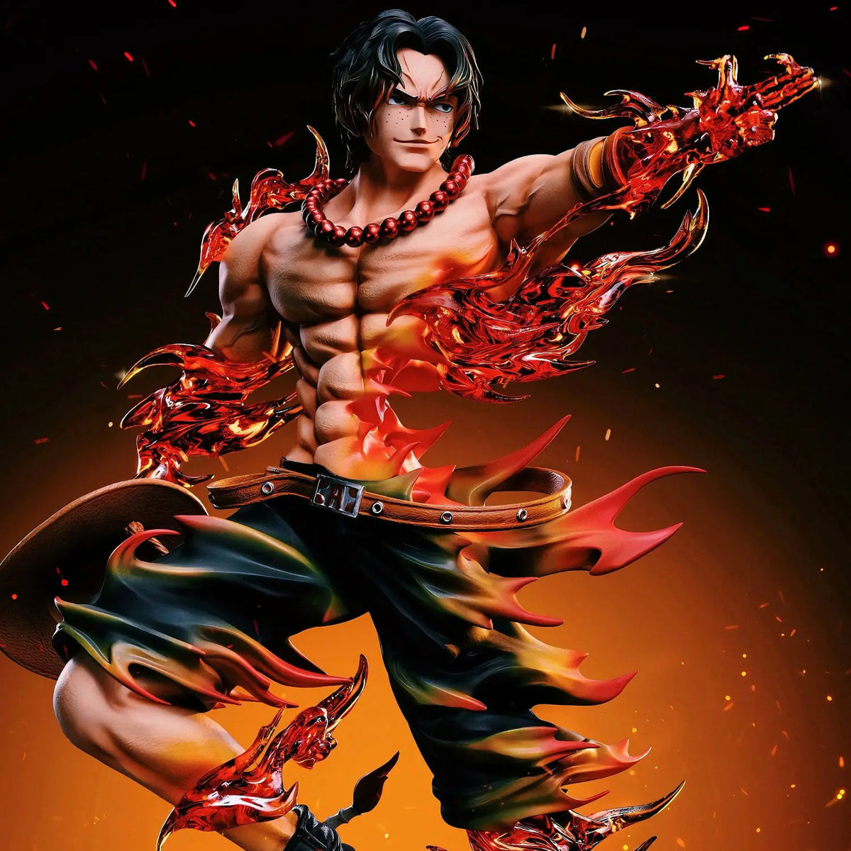 Portgas D Ace Action Figure | One Piece PVC GK Statue
