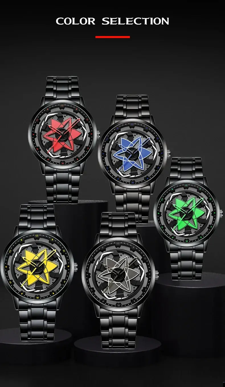VA VA VOOM Racing Series Watch – Spinning Sports Men’s Quartz