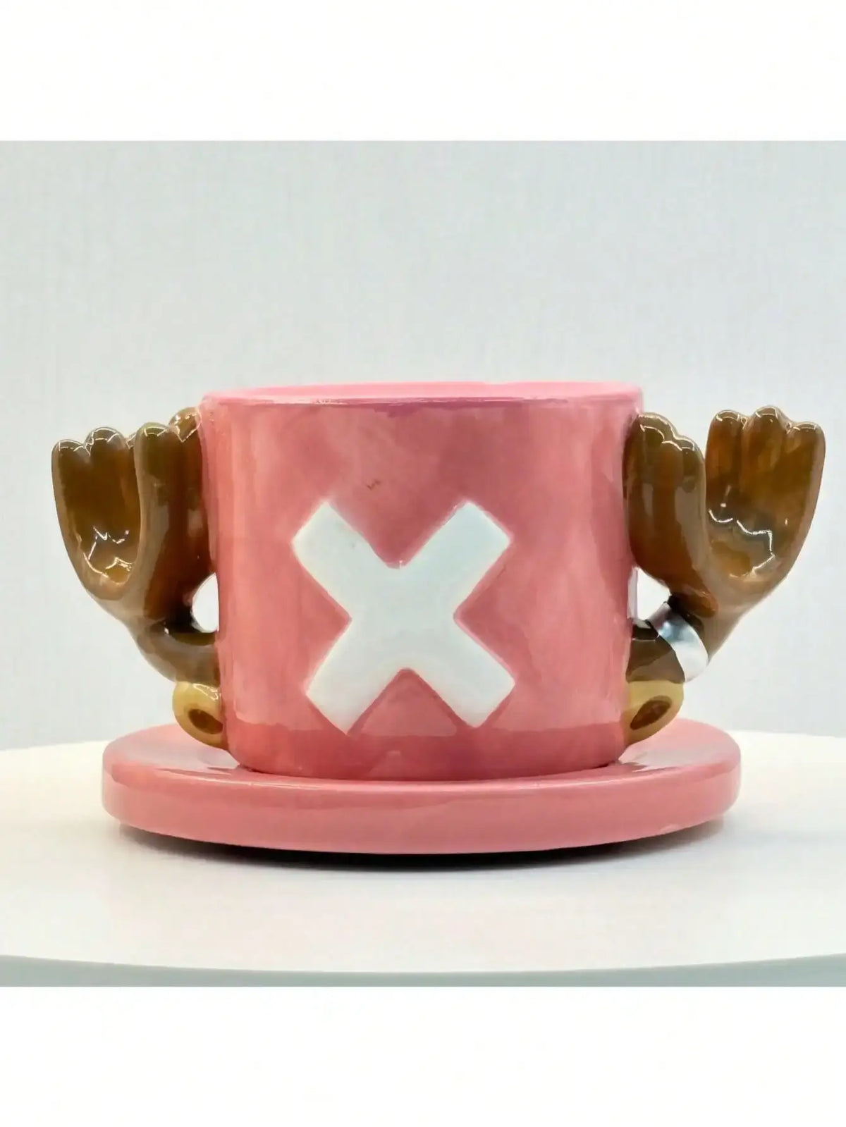 Luffy Ace Sabo Chopper Mug One Piece Ceramic With Saucer