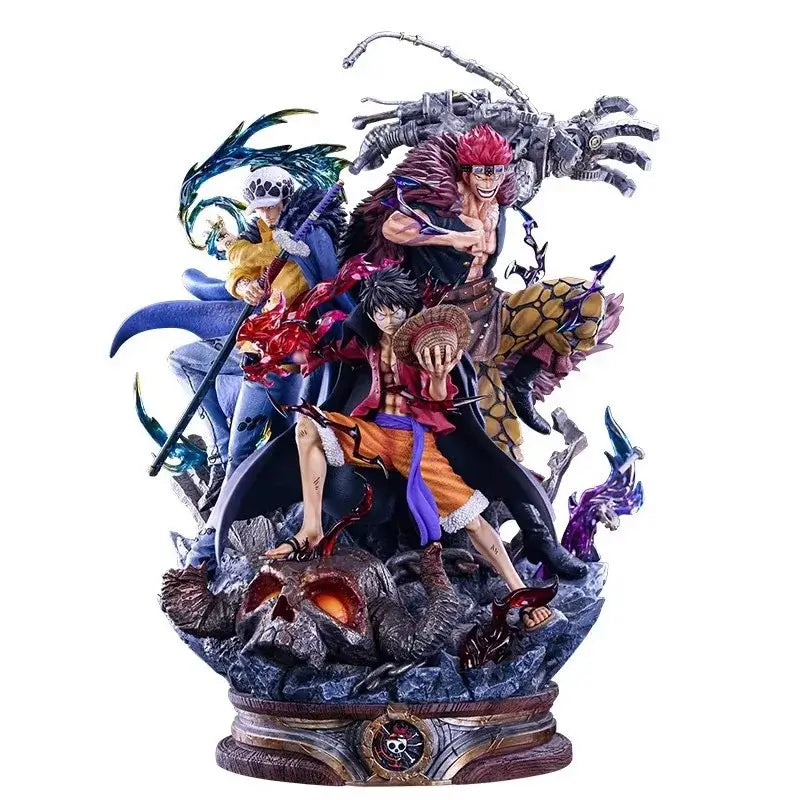 One Piece Onigashima Supernova Action Figures | Luffy Set