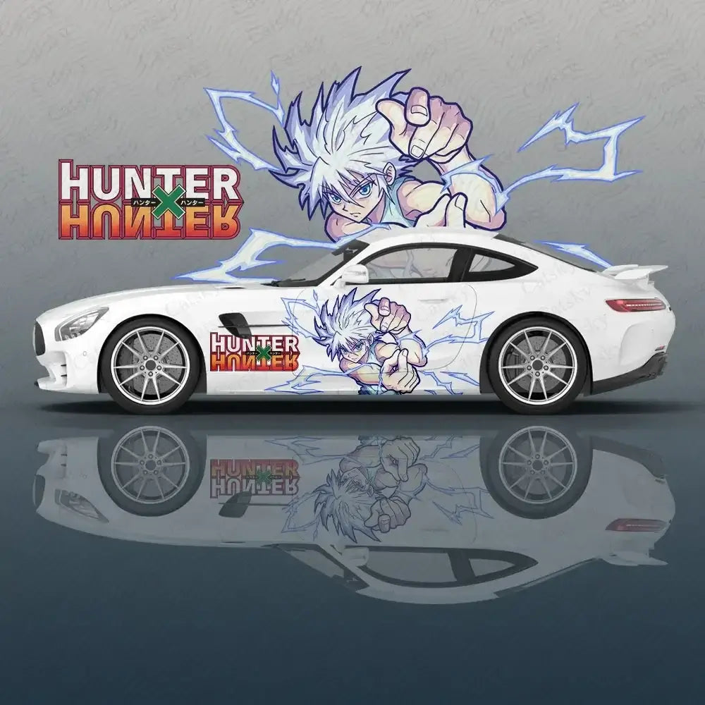 Killua Zoldyck Anime Vinyl Car Decal Side Graphic | SUV