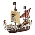 One Piece Going Merry Building Blocks: Pirate Ship Assembly Toy