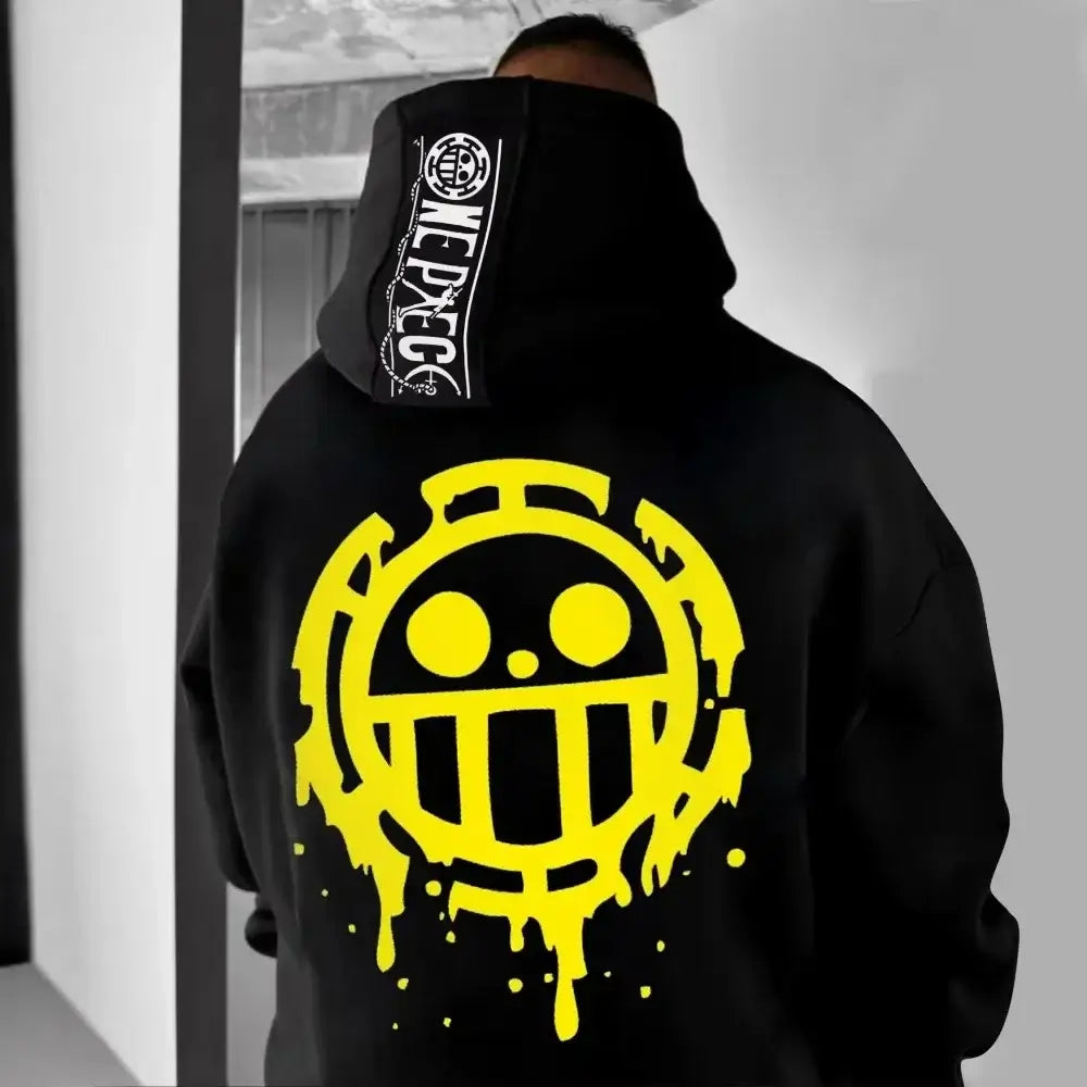 Trafalgar Law Hoodie: One Piece Parent-Child Anime Sweater