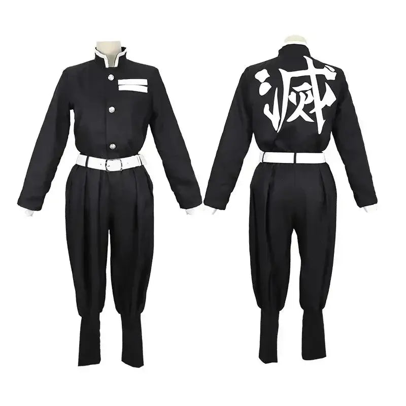Kids Demon Slayer Costume: Tanjiro & Zenitsu Uniform
