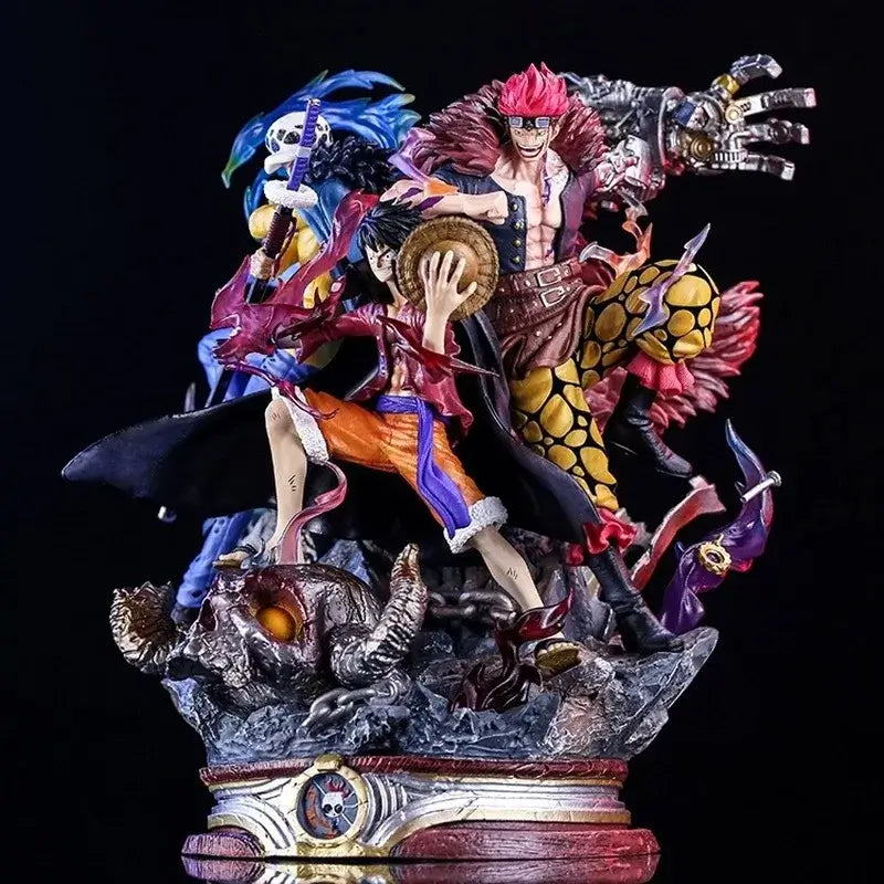 One Piece Onigashima Supernova Action Figures | Luffy Set