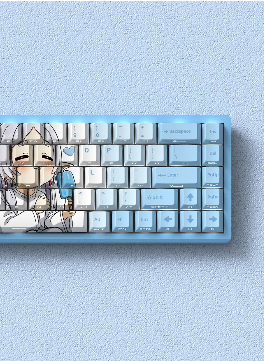 Miyu 129-Key OEM PBT Translucent Keycaps | Custom Mech