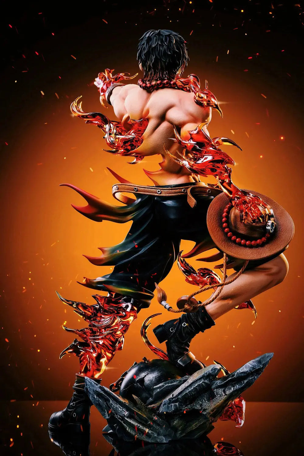 Portgas D Ace Action Figure | One Piece PVC GK Statue