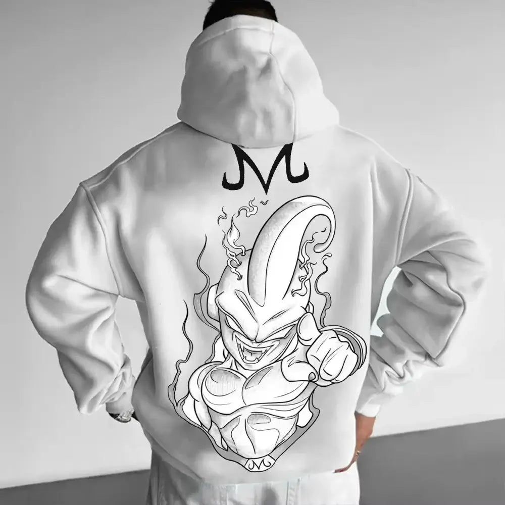 Majin Buu Hoodie: Dragon Ball Anime Parent-Child Sweater