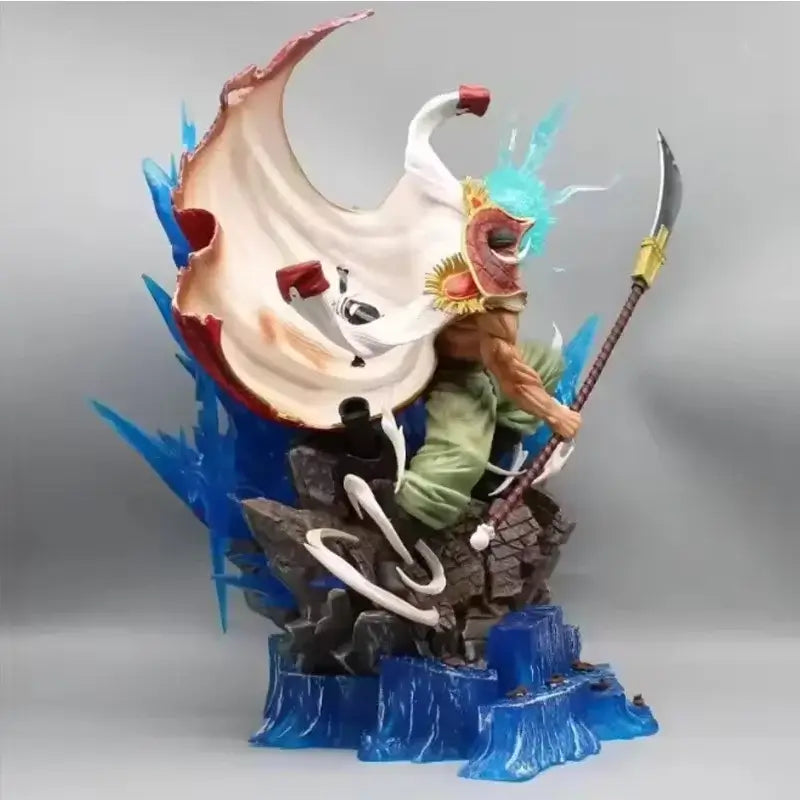 One Piece Whitebeard Naval Battle PVC Figure 38cm Light