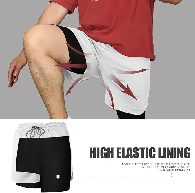 One Piece Running Shorts Straw Hat Gym Shorts