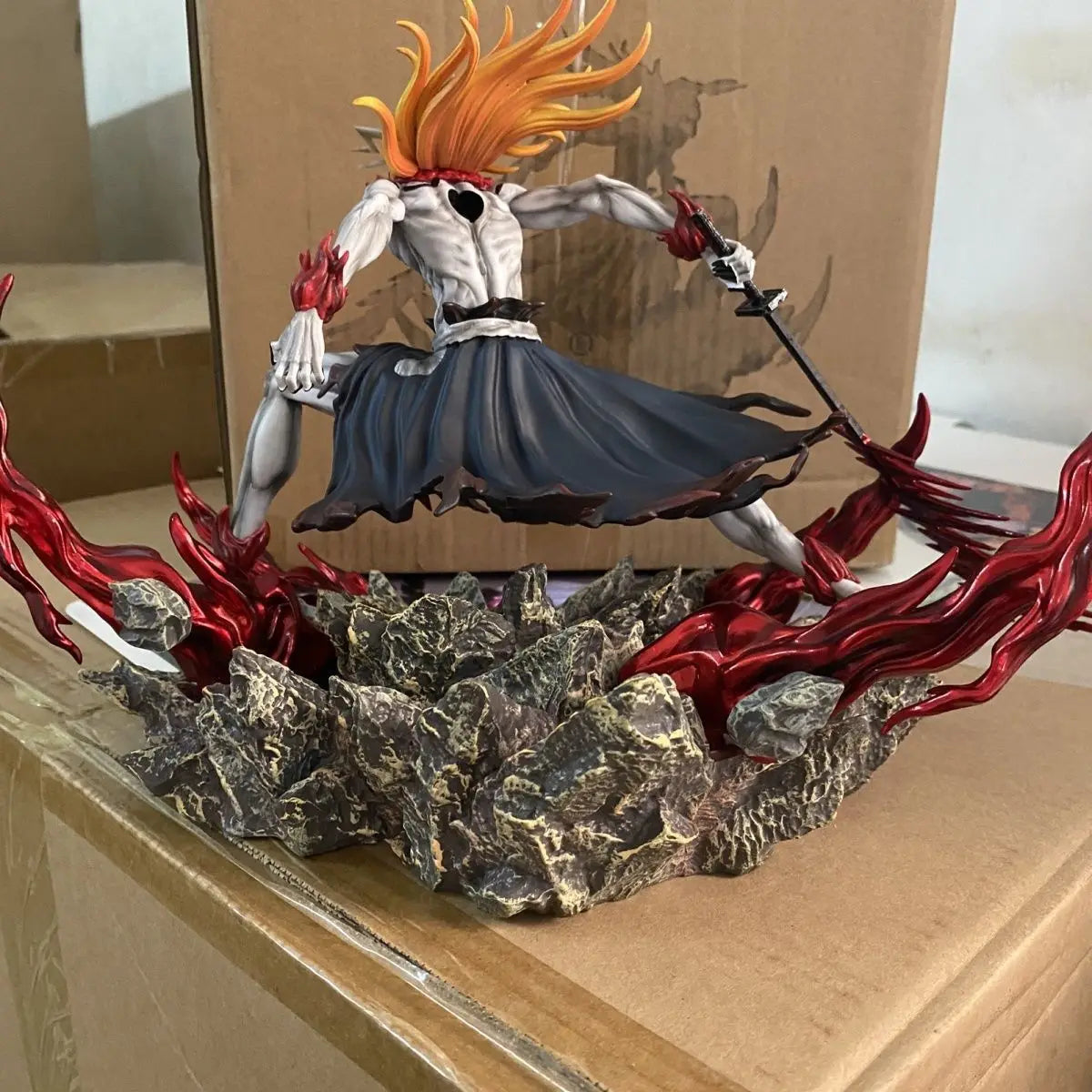 Bleach Kurosaki Ichigo Anime Figure | 23CM Statue Gift