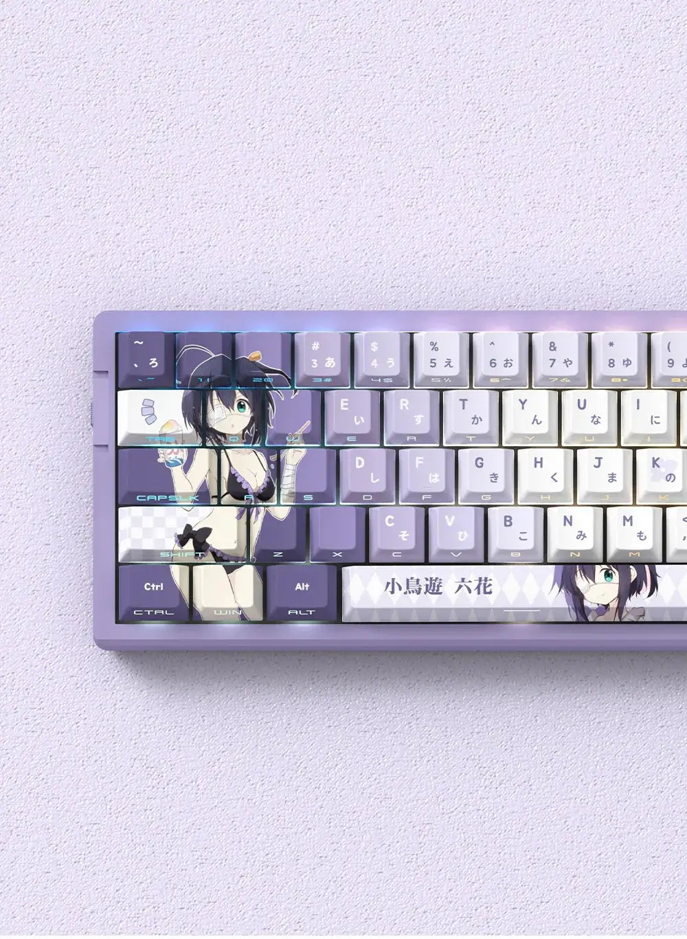 Miyu 129-Key OEM PBT Translucent Keycaps | Custom Mech