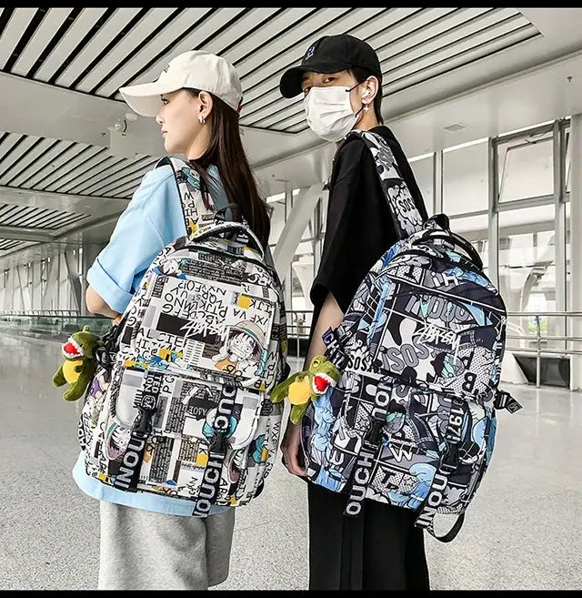 One Piece Luffy Backpack: High-Capacity Anime School Bag
