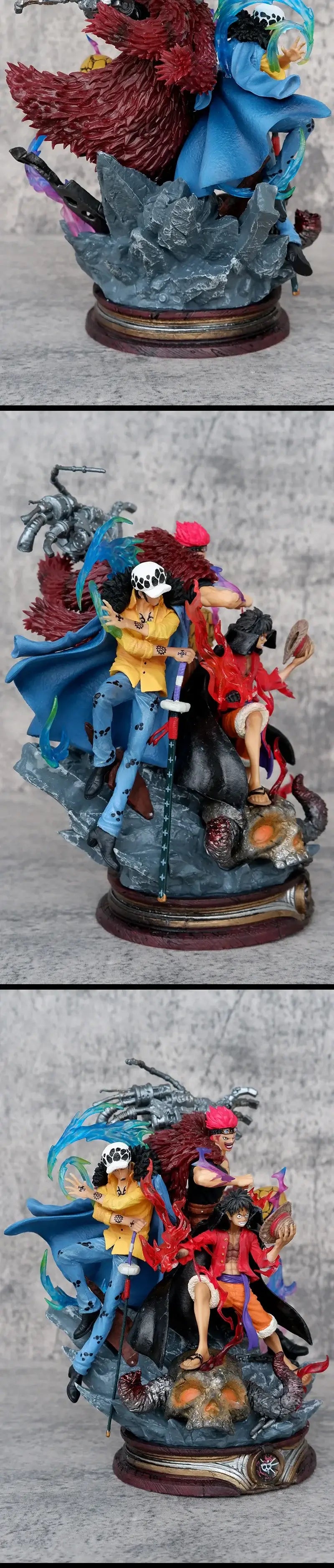 One Piece Onigashima Supernova Action Figures | Luffy Set