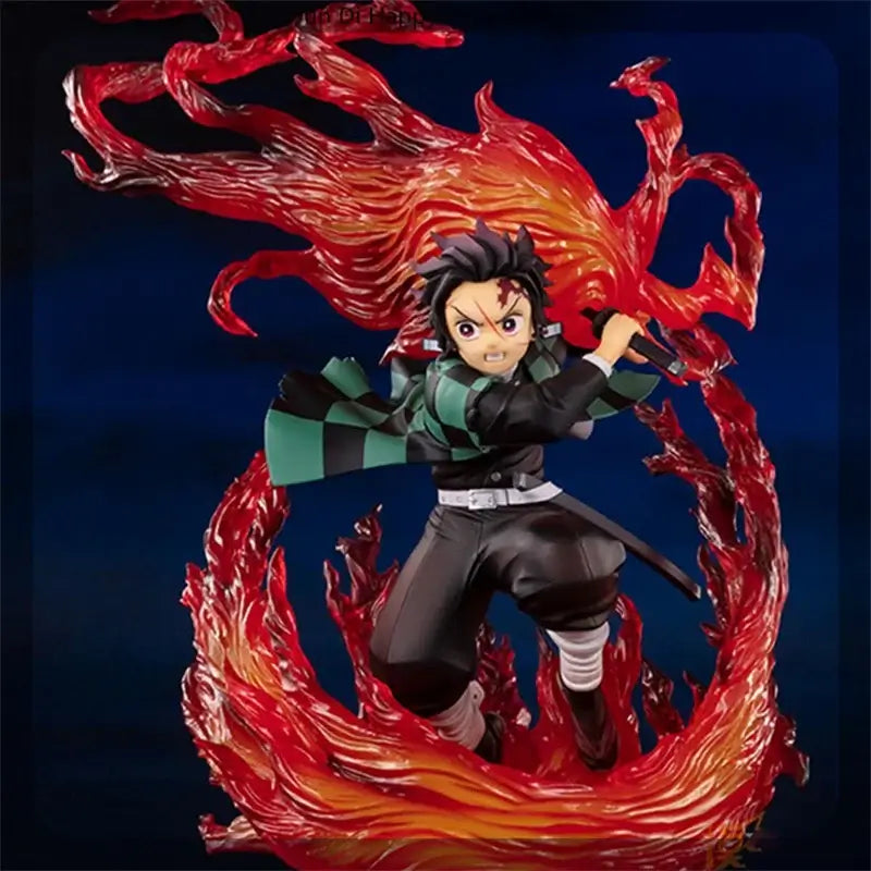 Tanjiro Hinokami Kagura Anime Figure | 21CM Demon Slayer