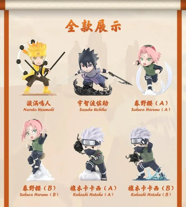 Naruto Pop Mart Blind Box: Ninkai Taisen Series Toys