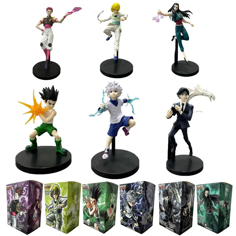 Hunter x Hunter Anime Figures: Gon, Killua & Kurapika Statues