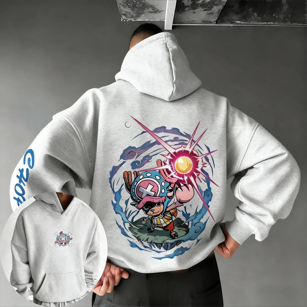 Tony Tony Chopper One Piece Cotton Anime Hoodie