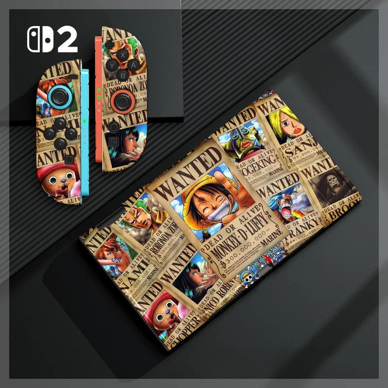 One Piece Luffy Nintendo Switch 2 Case | Anime Shockproof