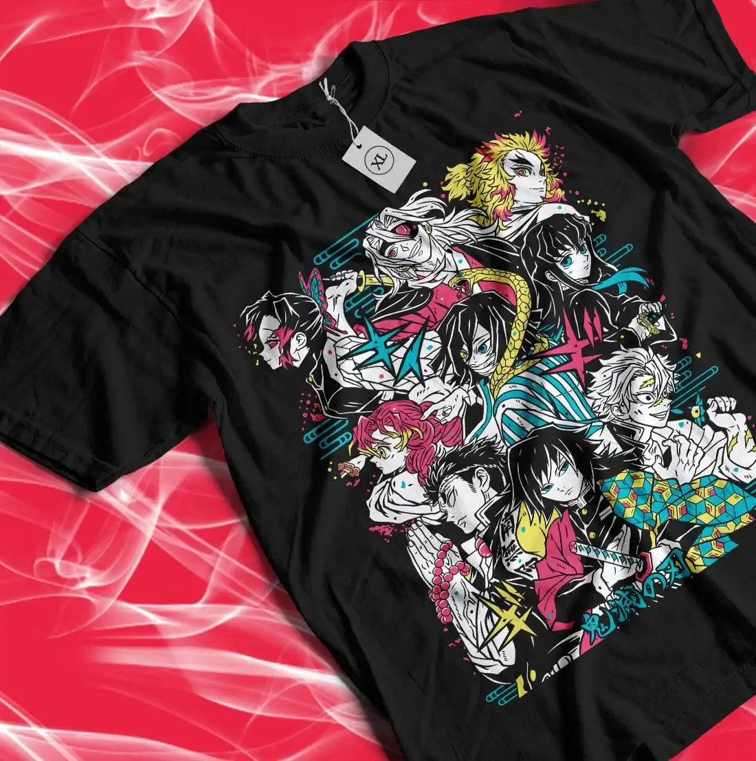 Demon Slayer Hashira Y2K Children Cotton T-Shirt | Loose