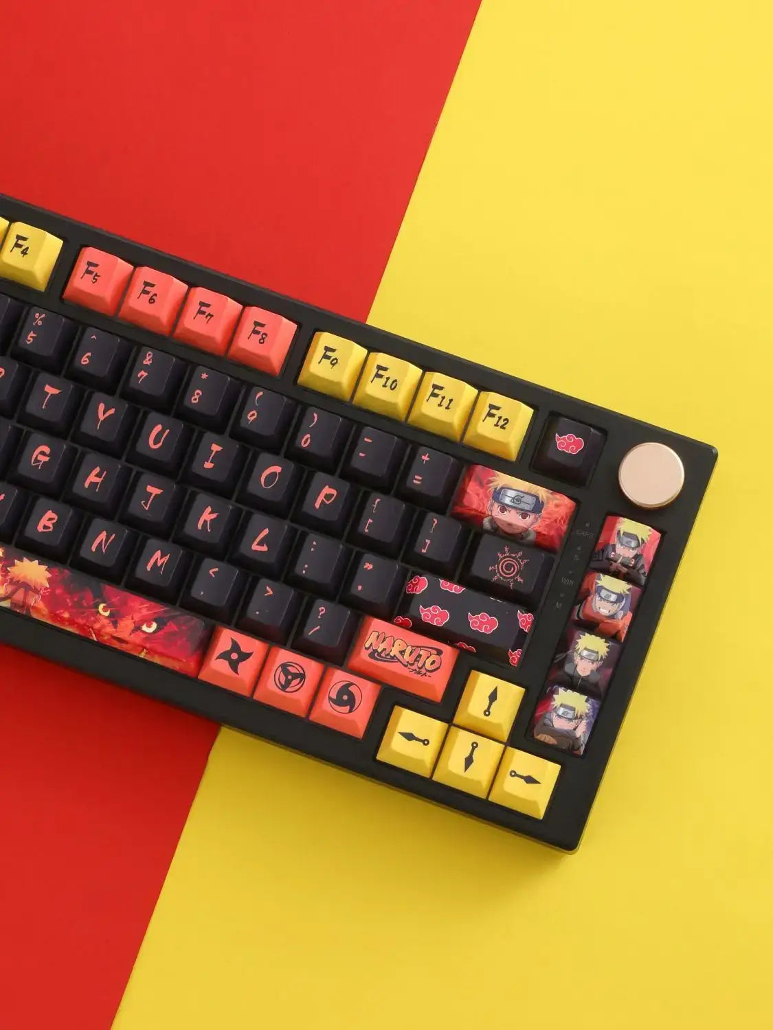 Naruto Uzumaki Translucent Mechanical Keyboard Keycap