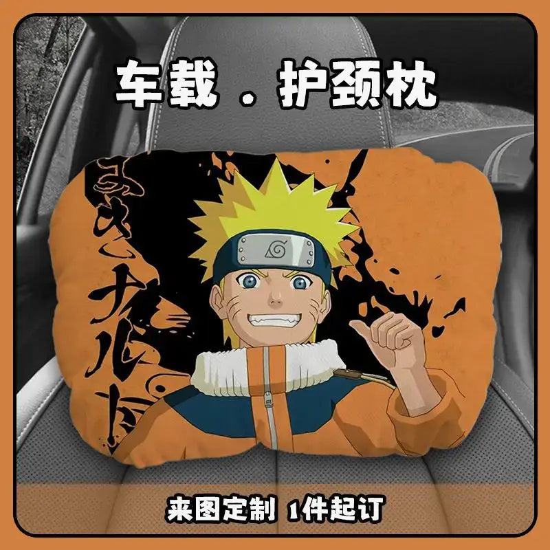 Naruto Uzumaki Plush Car Seat Neck Pillow | Bandai 20x32