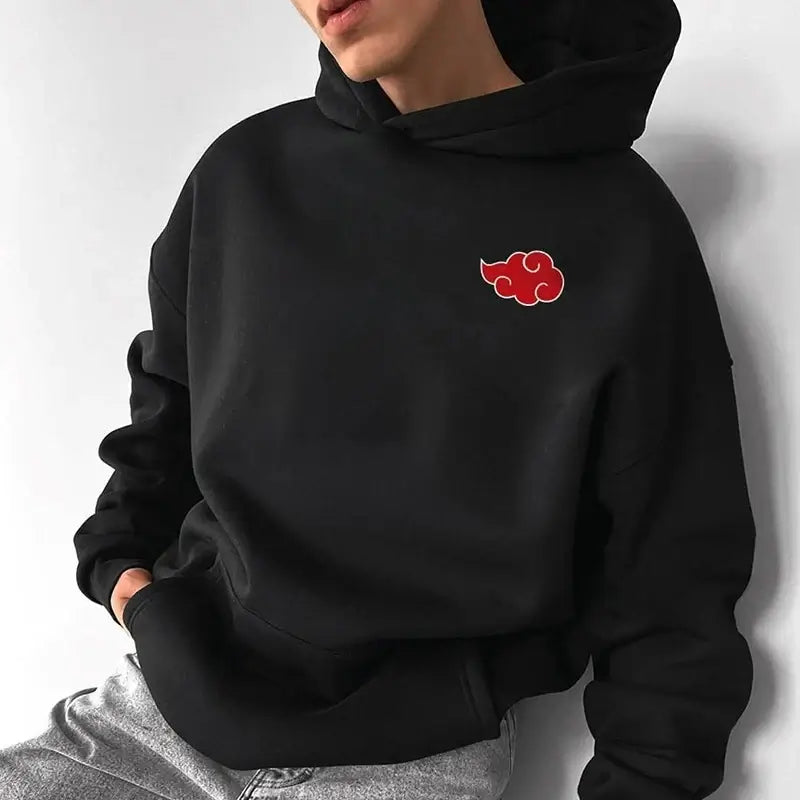 Naruto Sasuke Pure Cotton Anime Loose Hoodie | 2026
