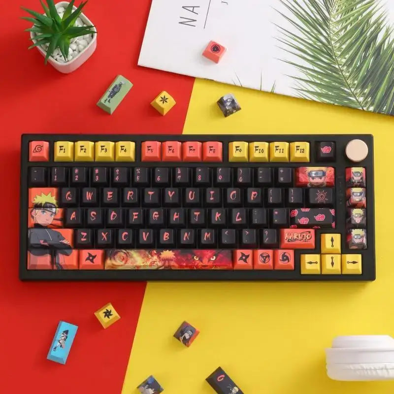 Naruto Uzumaki Translucent Mechanical Keyboard Keycap
