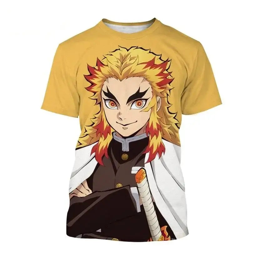 Demon Slayer Nezuko Shinobu T-shirt 3D Fashion Print