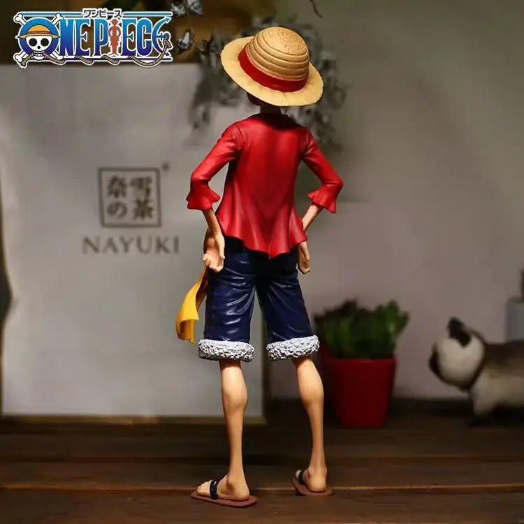 One Piece Luffy Figure: 28cm Face Changing Anime Statue