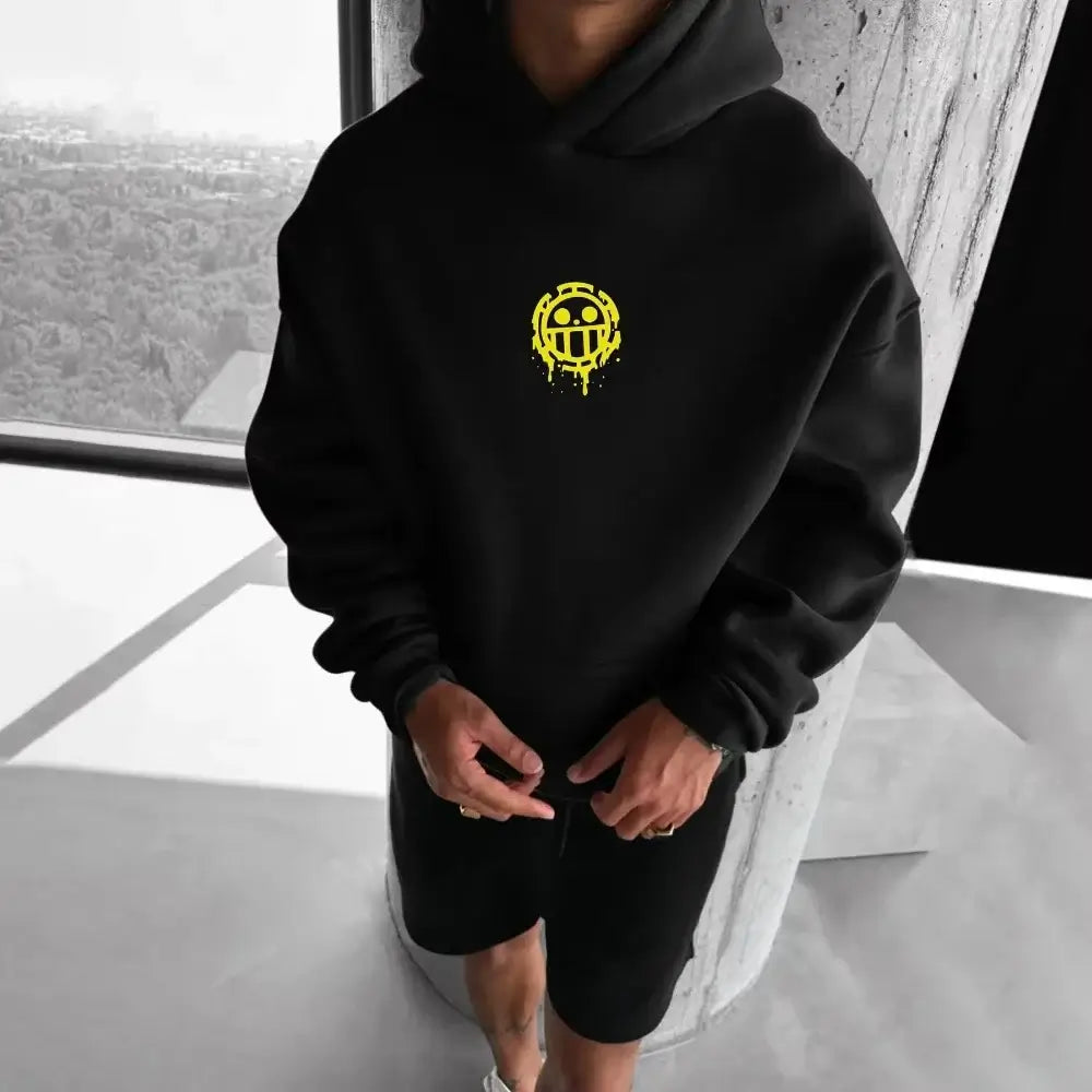 Trafalgar Law Hoodie: One Piece Parent-Child Anime Sweater