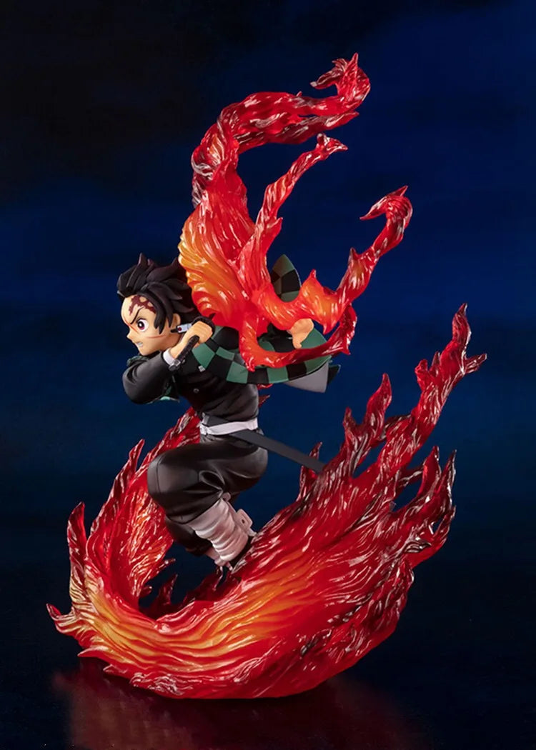 Tanjiro Hinokami Kagura Anime Figure | 21CM Demon Slayer