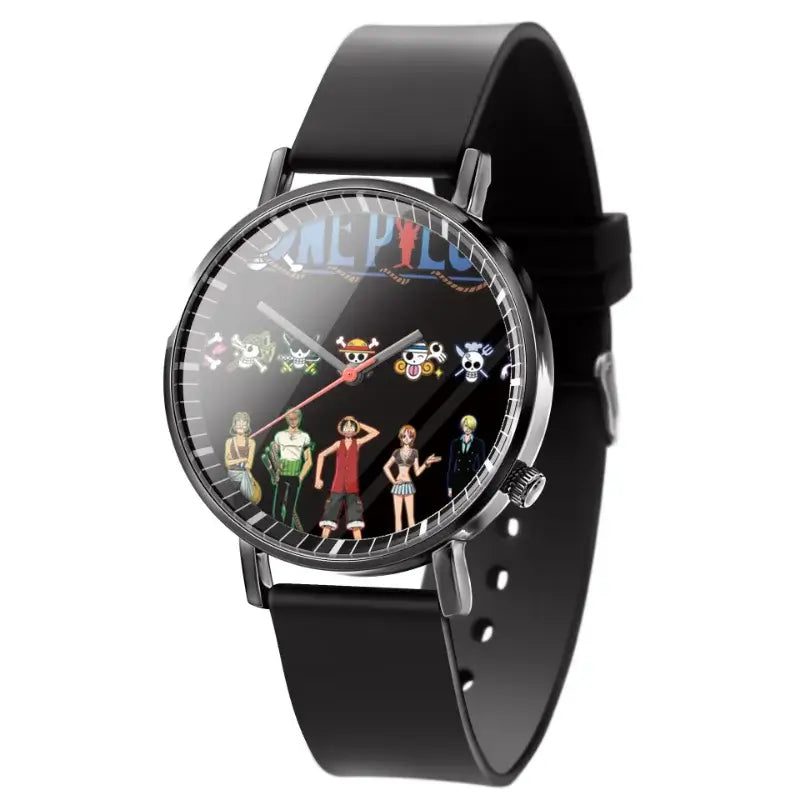 One Piece Luffy Watch: Fire Fist Ace Anime Quartz Gift