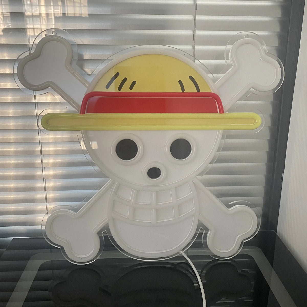One Piece Luffy Acrylic Neon LED Light | Custom Anime Sign