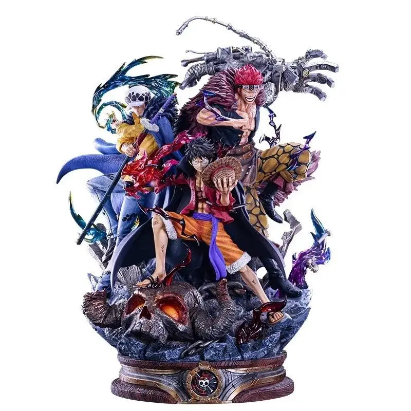 One Piece Onigashima Supernova Action Figures | Luffy Set