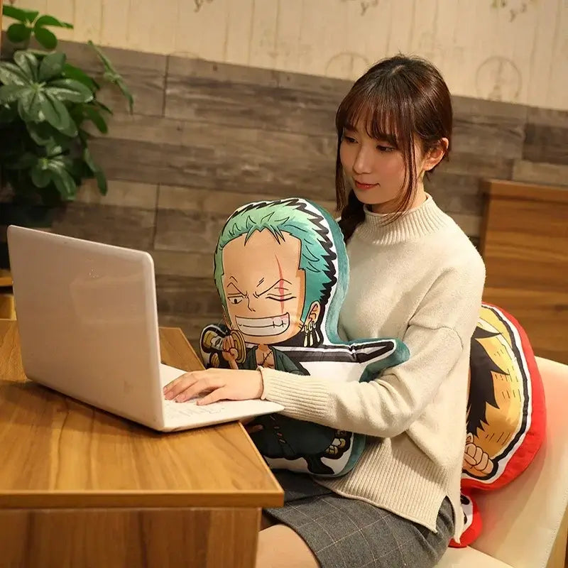One Piece Kawaii Pillow Doll – Cute Anime Plush Gift