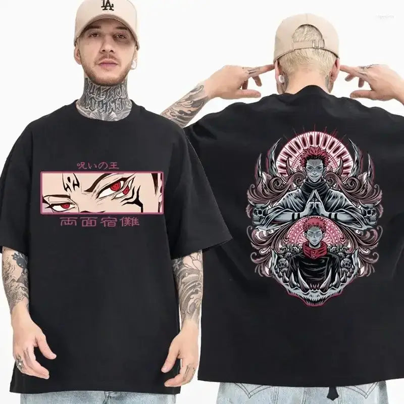 Ryomen Sukuna T-shirt: Jujutsu Kaisen 2026 Cotton Loose Tee