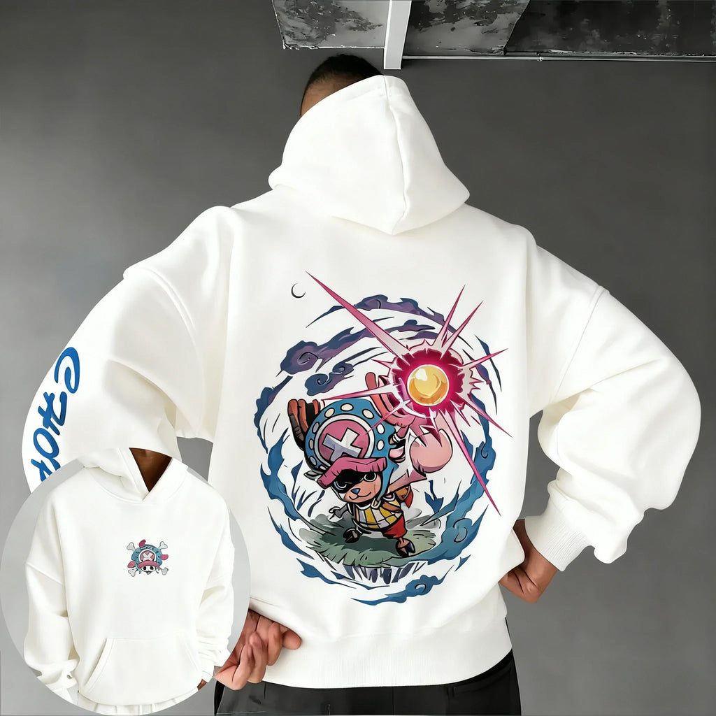 Tony Tony Chopper One Piece Cotton Anime Hoodie