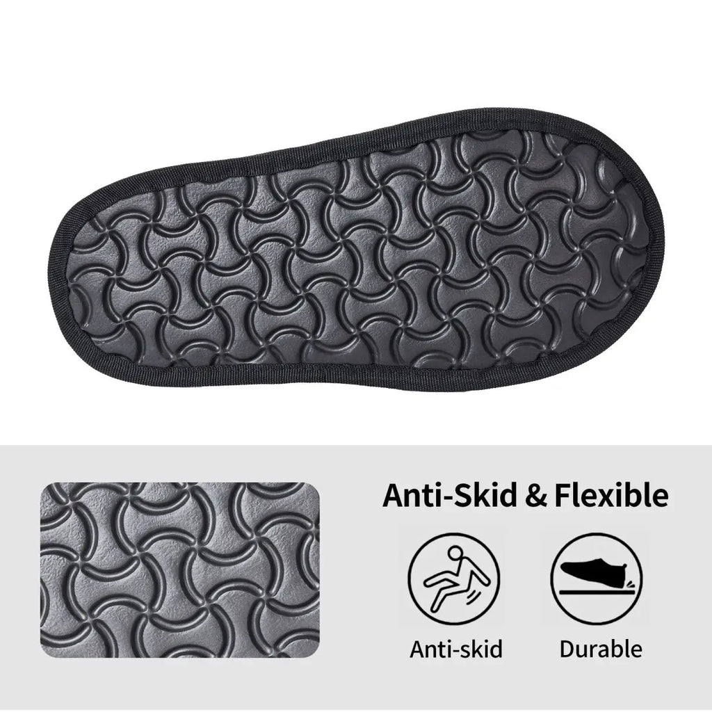 One Piece Luffy Memory Foam House Slippers | Cozy Anime