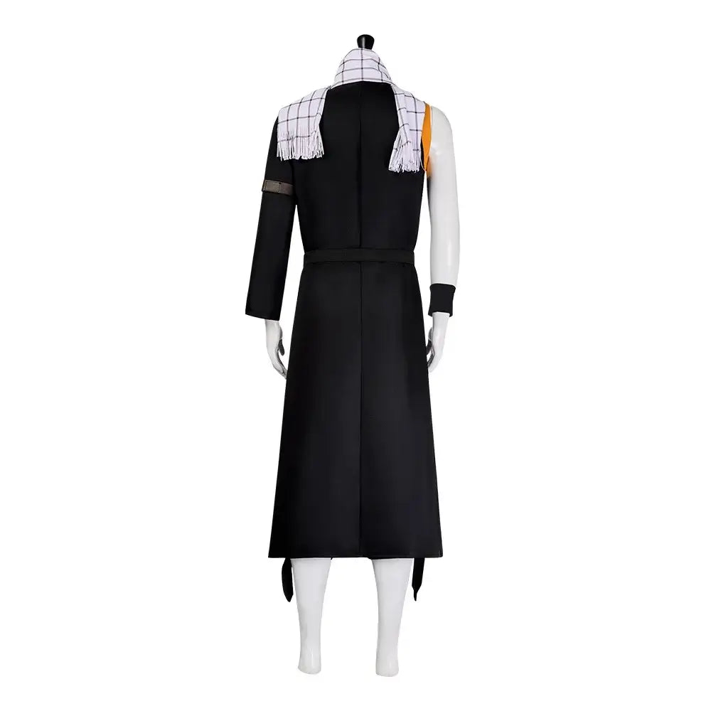 Natsu Dragneel Fairy Tail Cosplay Costume Blue Black