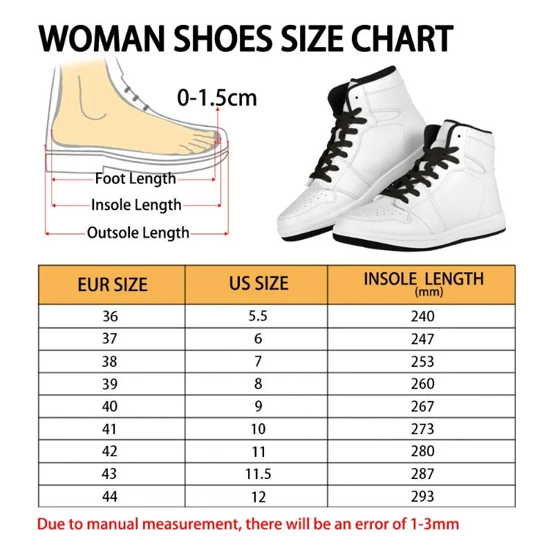 Naruto Anime High Top PU Leather Sneakers | Street Sport