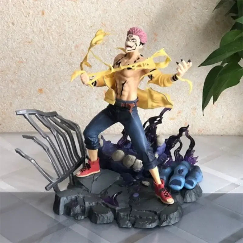 Jujutsu Kaisen Figures: Gojo & Sukuna Model Statue