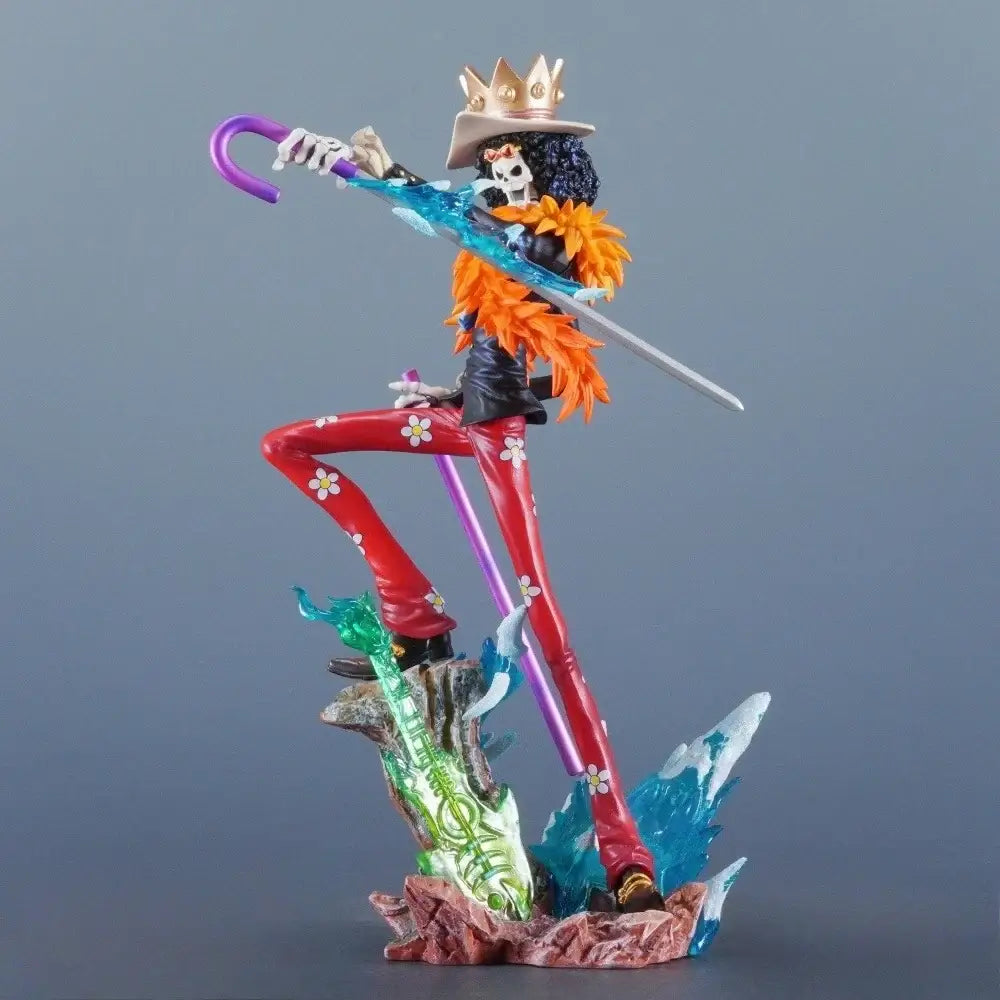 One Piece Brook Figure: 33cm Soul King Anime Statue