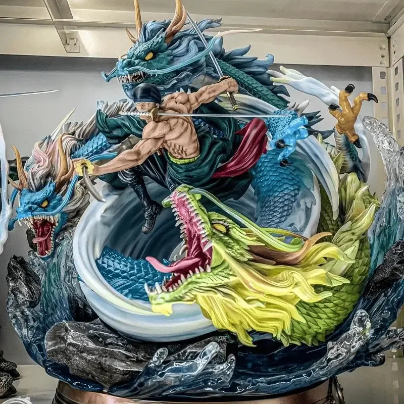 Roronoa Zoro Three Swords GK PVC Figure 23cm | Bandai