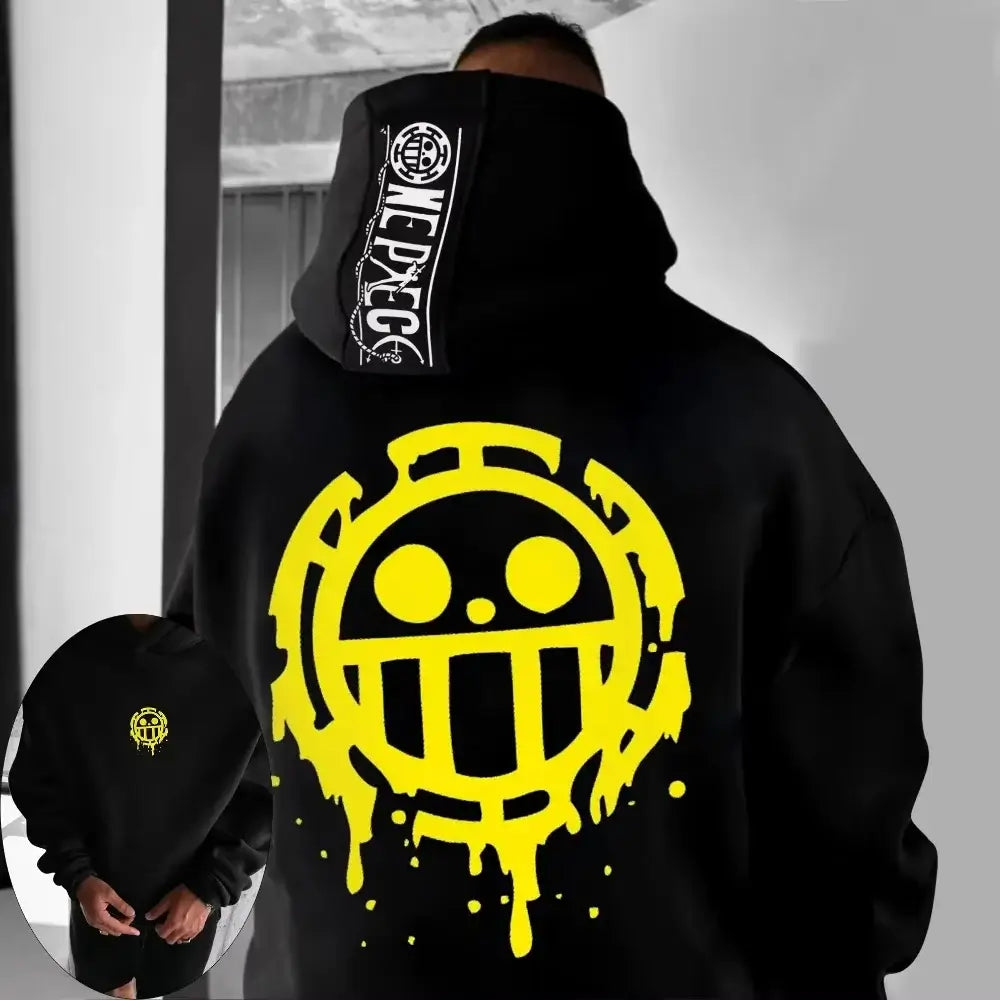 Trafalgar Law Hoodie: One Piece Parent-Child Anime Sweater