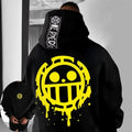 Trafalgar Law Hoodie: One Piece Parent-Child Anime Sweater