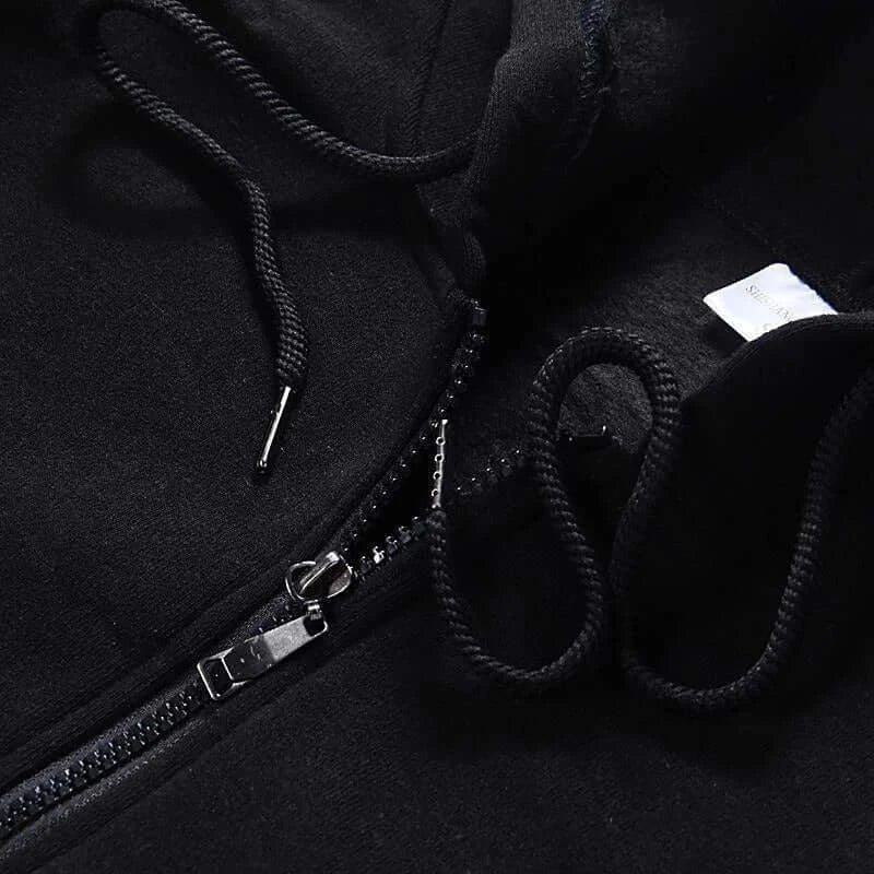 Bleach Kurosaki Ichigo Zip Up Hoodie Japan Anime Sweatshirt