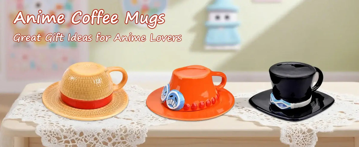 Luffy Ace Sabo Chopper Mug One Piece Ceramic With Saucer